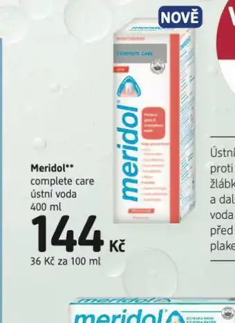 dm drogerie Meridol ústní voda nabídka