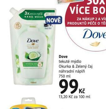 dm drogerie Dove tekuté mýdlo nabídka