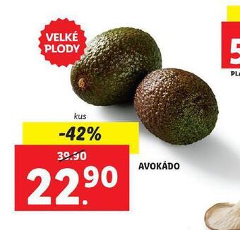 Lidl Avokádo nabídka