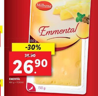 Lidl Ementál nabídka
