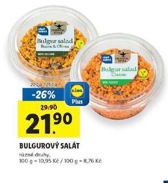 Lidl Bulgurový salát nabídka