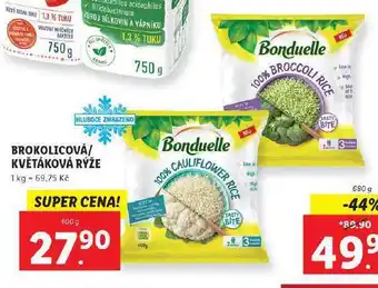 Lidl Brokolicová / květáková rýže nabídka
