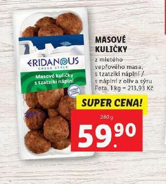 Lidl Masové kuličky nabídka