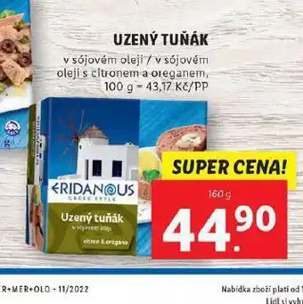 Lidl Uzený tuňák nabídka