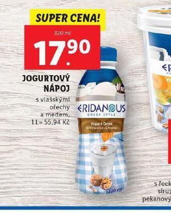 Lidl Jogurtový nápoj nabídka