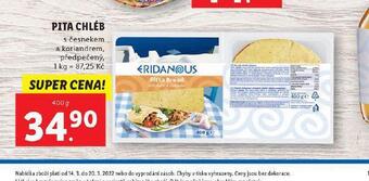 Lidl Pita chléb nabídka