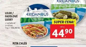 Lidl Lilek / fazolové lusky nabídka