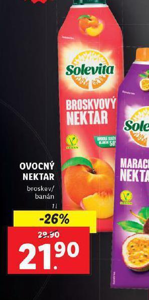 Lidl Ovocný nektar nabídka