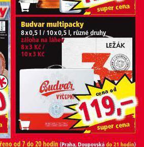 Norma Budvar multipacky nabídka
