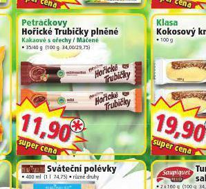 Norma Petráčkovy hořické trubičky plněné nabídka