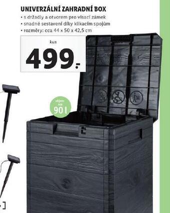 Lidl Univerzální zahradní box nabídka