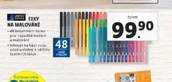 Lidl Fixy na malování nabídka