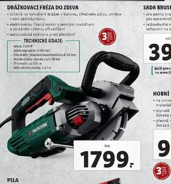 Lidl Drážkovací fréza do zdiva nabídka