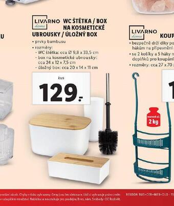 Lidl Box na kosmetické ubrousky nabídka