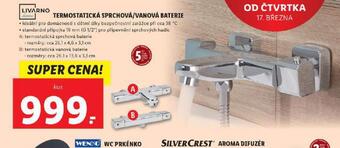 Termostatická sprchová / vanová baterie