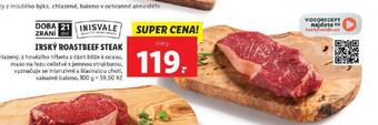Lidl Irský roastbeef steak nabídka