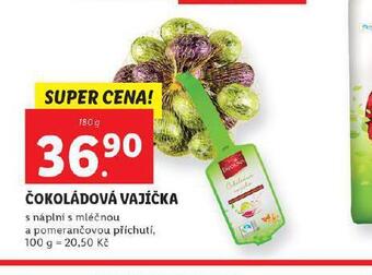 Lidl Čokoládová vajíčka nabídka