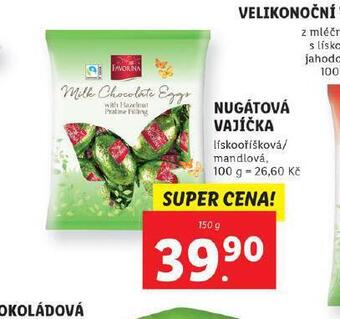 Lidl Nugátová vajíčka nabídka