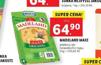 Lidl Madeland maxi nabídka