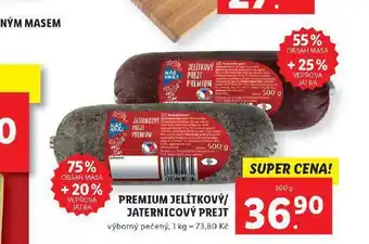 Lidl Premium jelítkový prejt nabídka