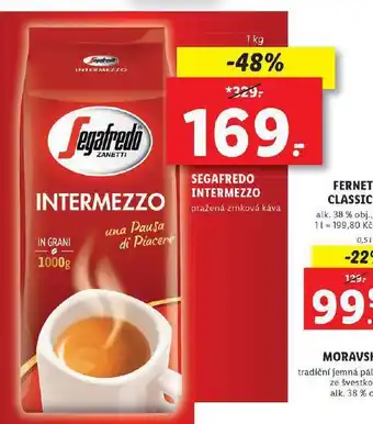 Lidl Segafredo inermezzo nabídka