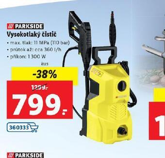 Lidl Vysokotlaký čistič nabídka