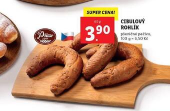 Lidl Cibulový rohlík nabídka