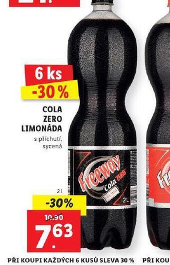 Lidl Cola zero limonáda nabídka