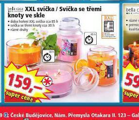 Norma Xxl svíčka nabídka