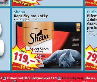 Norma Sheba kapsičky pro kočky nabídka