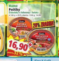 Norma Hamé paštiky nabídka