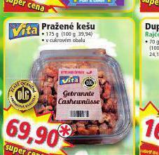 Norma Pražené kešu nabídka