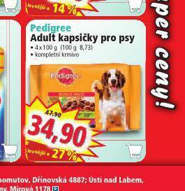 Norma Pedigree adult kapsičky pro psy nabídka