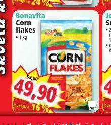 Norma Bonavita corn flakes nabídka