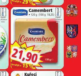 Norma Camembert nabídka