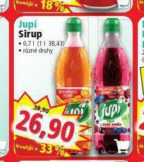 Norma Jupí sirup nabídka