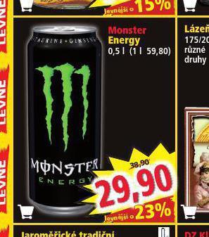 Norma Monster energy nabídka