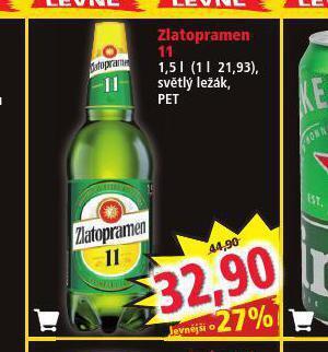 Norma Pivo zlatopramen 11 nabídka