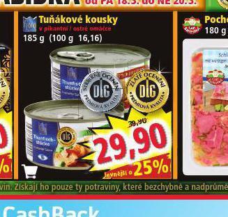 Norma Tuňákové kousky nabídka