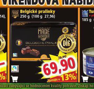 Norma Belgické pralinky nabídka