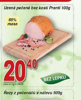 Lidl Uzená pečeně bez kosti nabídka