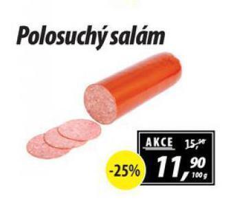 ZEMAN Polosuchý salám nabídka