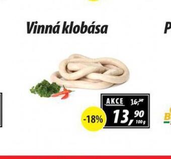 ZEMAN Vinná klobása nabídka