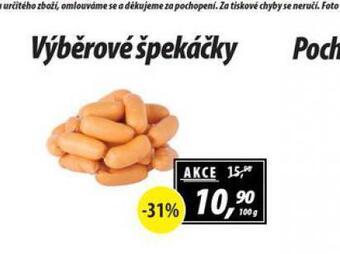ZEMAN Výběrové špekáčky nabídka