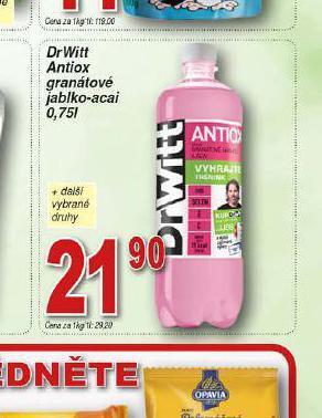 Lidl Dr witt antiox granátové jablko-acai nabídka