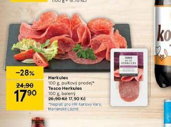 Tesco Herkules nabídka