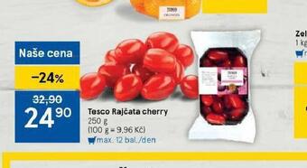 Tesco Rajčata cherry nabídka