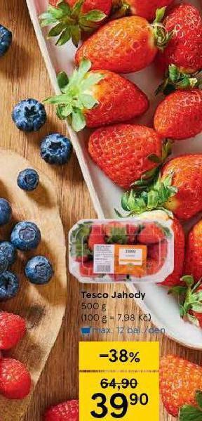 Tesco Tesco jahody nabídka