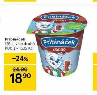 Tesco Pribináček nabídka