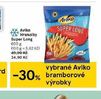 Tesco Aviko hranolky super long nabídka